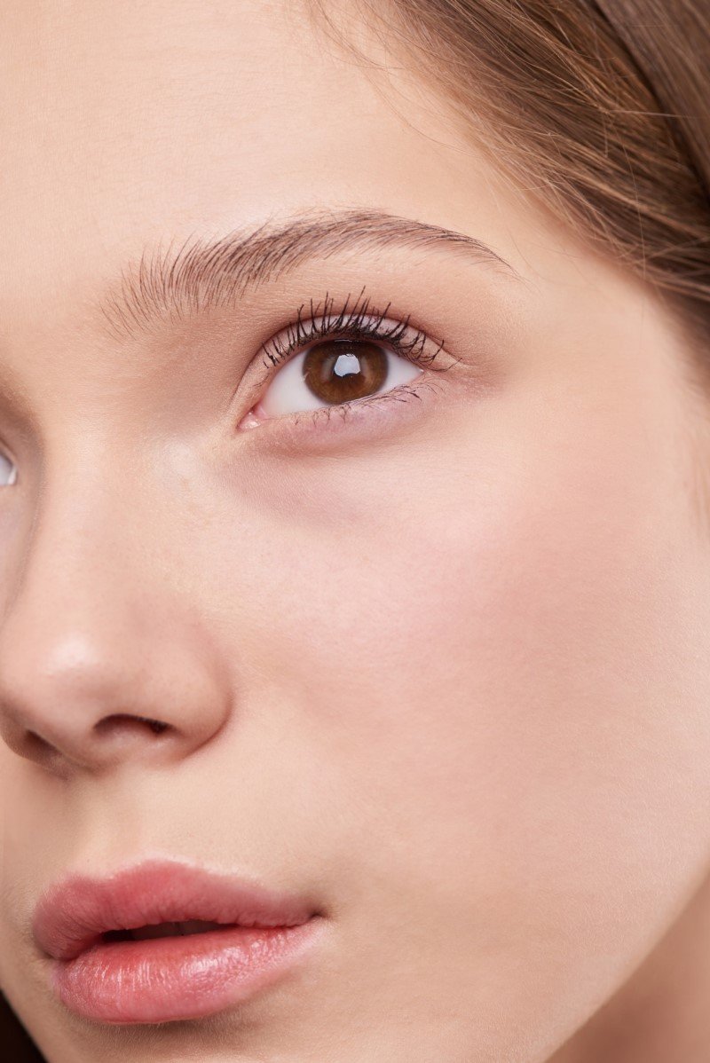 woman face - homemade makeup remover